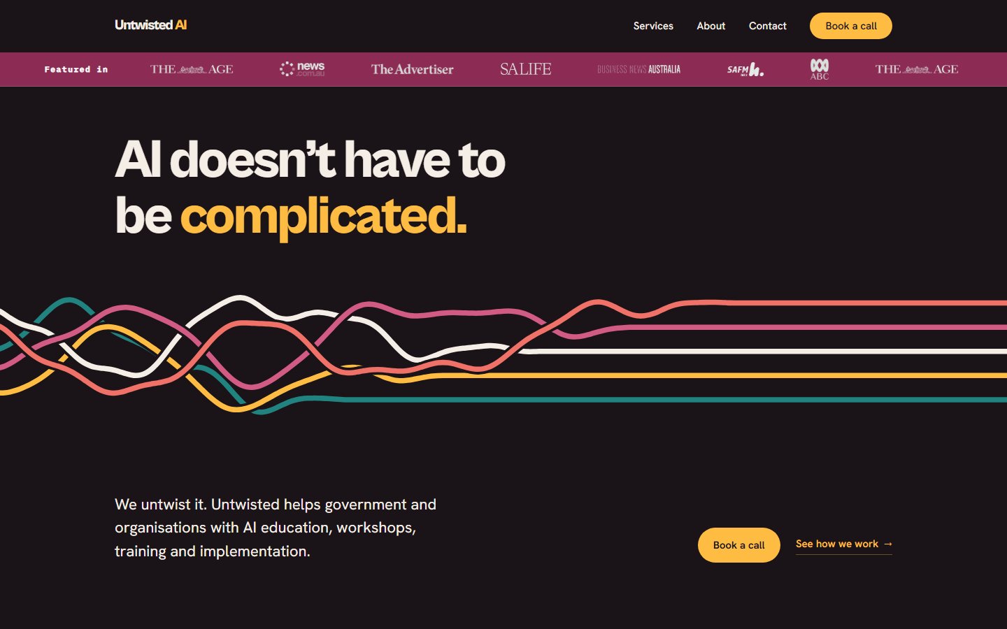Untwisted website, rebuilt by JJT Digital
